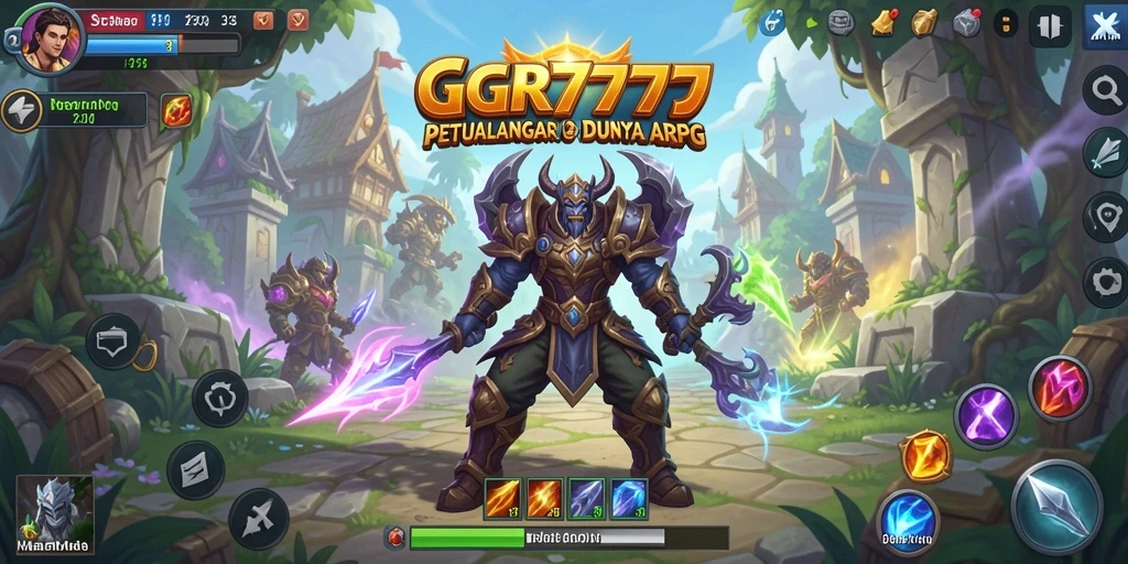 Tampilan gameplay seru GGR7777 dengan pertarungan ARPG yang mendalam.