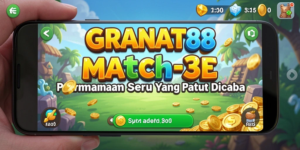Screenshot gameplay <strong>GRANAT88</strong> dengan kombinasi warna-warni yang menarik.