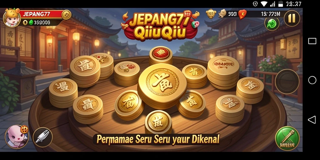 Screenshot gameplay QiuQiu yang menarik di JEPANG77.