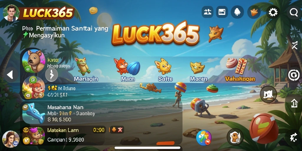 Tangkapan layar gameplay LUCK365 yang menampilkan pengalaman bermain yang menyenangkan.