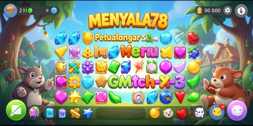 Tampilkan gameplay seru dari MENYALA78 dengan grafis yang menawan.