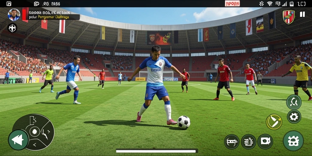 Tampilan gameplay RP886 yang penuh aksi dan seru.