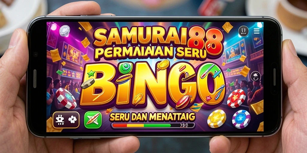 Tampilan gameplay seru permainan Bingo SAMURAI88.