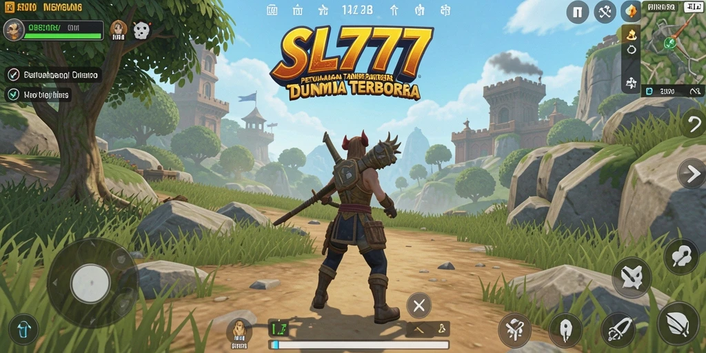 Gameplay seru di dunia terbuka SL777 yang luas.